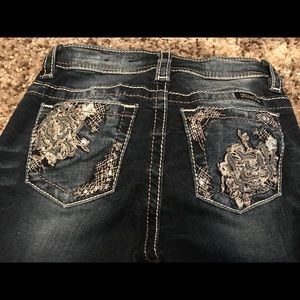 Miss Me Bottoms - Miss Me girls size 12 skinny jeans Miss Me Bottoms - Miss Me girls size 12 skinny jeans